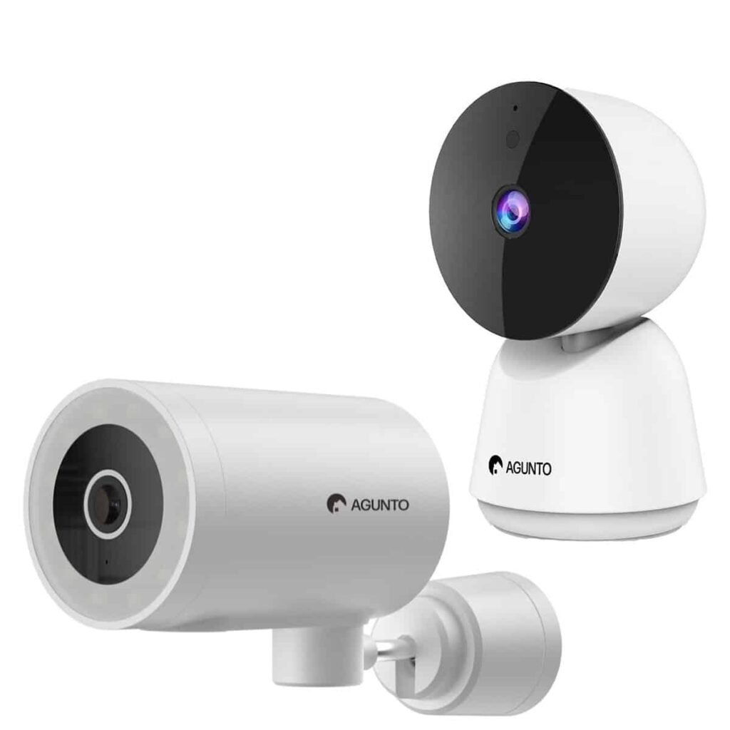 Agunto OC1-Agunto IC1-beveiligingscamera set-beveiligingscamera bundel, camera beveiliging set