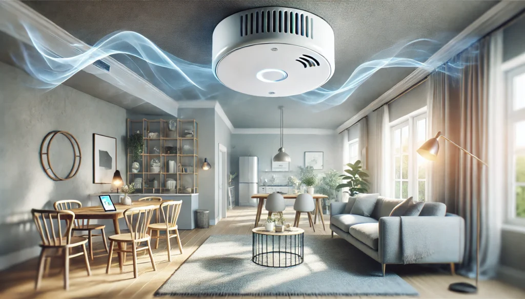 slimme rookmelder, rookmelder, smart home rookmelder